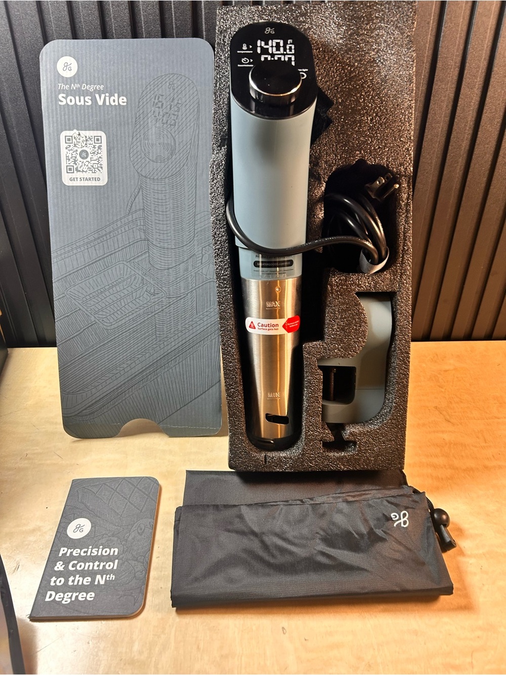 Greater Goods Sous Vide Cooker, 1100W, No App or WiFi Needed